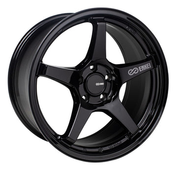 Enkei TS-5 17x8 5x114,3 40 mm de compensación, 72,6 mm de diámetro, negro brillante