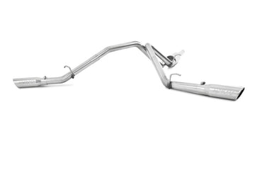 MBRP 14 Chevy/GMC 1500 Silverado/Sierra 4.3L V6/5.3L V8 Doble lado dividido T409 Escape trasero de gato de 3 pulgadas