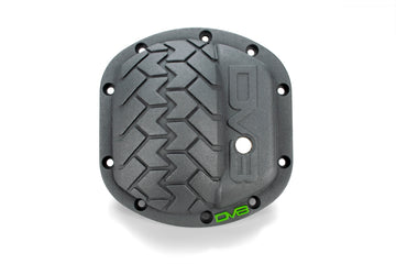 DV8 Offroad HD Dana 35 Cubierta de diferencial Recubrimiento en polvo gris hierro fundido