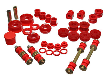 Energy Suspensión 03-05 Dodge SRT-4 FWD Juego de bujes maestros Hyper-flex rojos
