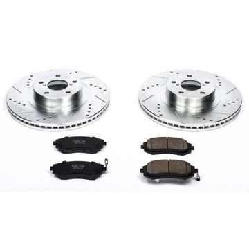 Power Stop 04-06 Subaru Baja Front Z23 Evolution Kit de freno deportivo