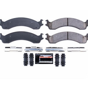 Power Stop 00-02 Dodge Ram 2500 Pastillas de freno deportivas delanteras Z23 Evolution con hardware