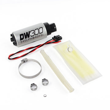 DeatschWerks 92-95 BMW E36 325i DW300 340 LPH Bomba de combustible en el tanque con kit de instalación