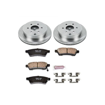 Power Stop 05-18 Nissan Frontier Kit de freno trasero autoespecializado