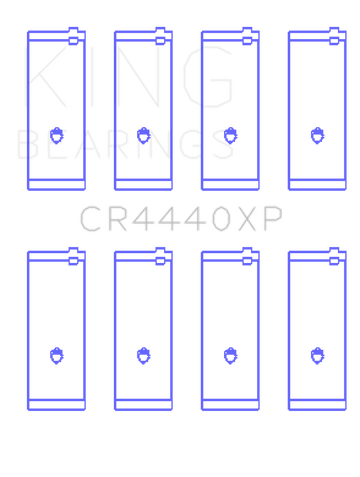 King Engine Bearings Ford Cortina 2000 XL - European (Size STD) Performance Rod Bearing Set
