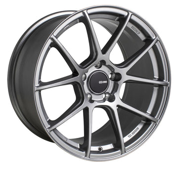 Rueda Enkei TS-V 18x8,5 5x120 38 mm con compensación y diámetro de 72,6 mm, color gris tormenta