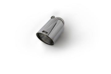 Tubo de escape cromado recto estilo corto de 102 mm de acero inoxidable Remus (individual)