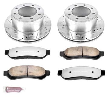 Power Stop 07-10 Ford F-250 Super Duty Kit de freno trasero para camión y remolque Z36