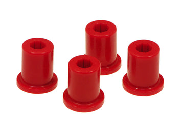 Prothane 76-86 Jeep CJ5/CJ7 Bujes de grillete de marco trasero - Rojo