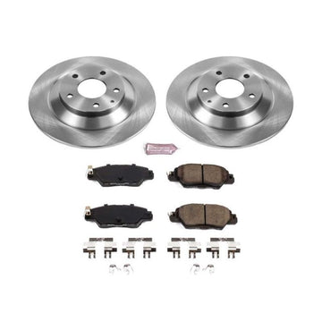 Power Stop 16-18 Mazda CX-5 Kit de freno trasero autoespecializado