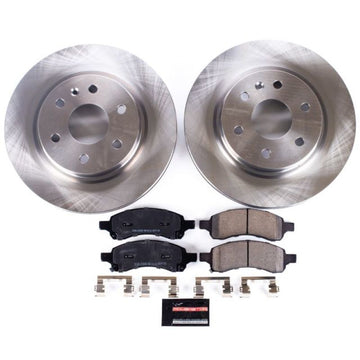 Power Stop 08-17 Buick Enclave Kit de freno delantero autoespecializado