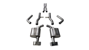 Corsa 15-16 Dodge Challenger SRT / Scat Pack / R/T 6.4L Escape Cat-Back Xtreme pulido