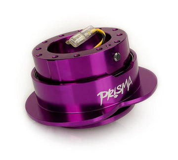 Kit de liberación rápida NRG Heart Gen 143 - Cuerpo morado / Anillo de corazón morado