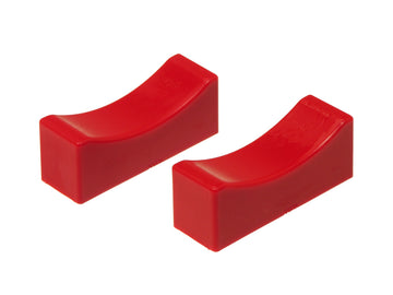 Almohadillas de soporte/gato universales Prothane (se adapta a cabezales de 1,125 x 4,0) - Rojo