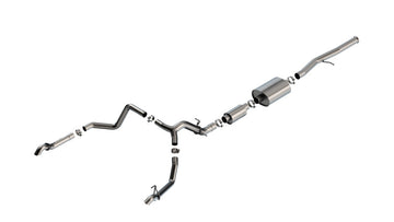 Borla 22-23 Chevrolet Silverado 1500 ZR2 y AT4X 6.2L CC SB 147.5in WB S-Type Cat-Back
