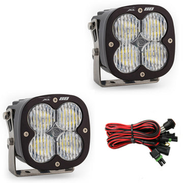 Cápsulas de luz LED con patrón de curvas anchas serie XL80 de Baja Designs