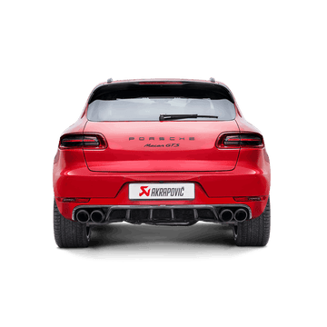 Akrapovic 2014 Porsche Macan Turbo (95B) Evolution Line Cat Back (Titanium) w/ Carbon Fiber Tips