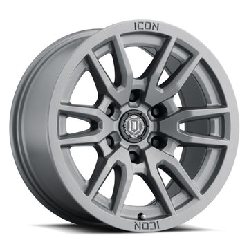 ICON Vector 6 17x8.5 6x135 6mm Offset 5in BS 87.1mm Rueda de titanio de diámetro