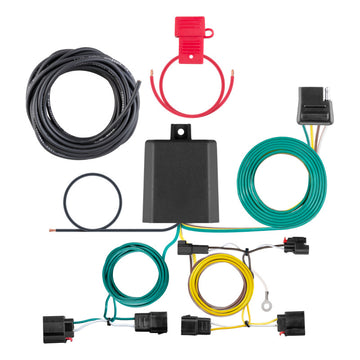 Arnés de cableado personalizado Curt 14-20 Jeep Grand Cherokee (enchufe plano de 4 vías)