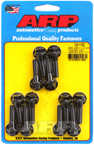 ARP Chevy LS Kit de pernos de cabezal hexagonal con brida de 3/8 pulg.