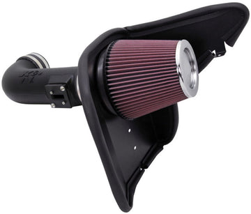Admisión de rendimiento del cargador de aire K&amp;N 10 Chevy Camaro 6.2L V8