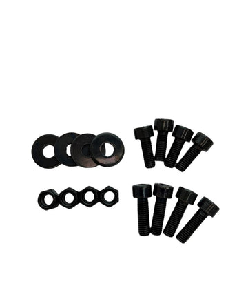 Kit de espaciadores de herrajes para asientos Sparco Montaje inferior - Zinc negro
