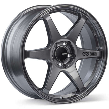 Enkei T6R 18x8 45 mm Offset 5x112 Patrón de pernos 72.6 Diámetro Rueda de bronce brillante