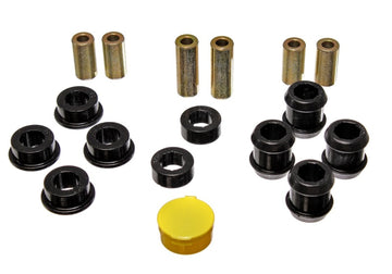 Energy Suspensión 88-91 Honda Civic/CRX Juego de bujes de brazo de control delantero negro