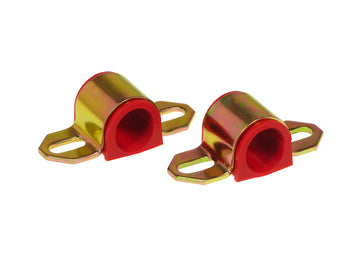 Bujes de barra estabilizadora universal Prothane - 1 pulgada para soporte A - Rojo