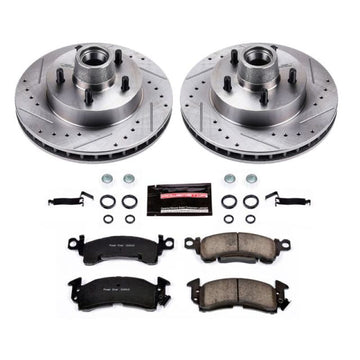 Power Stop 71-73 Buick Centurion Kit de freno deportivo delantero Z23 Evolution