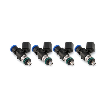 Injector Dynamics ID1050X Inyectores de combustible 34 mm de longitud 14 mm junta tórica superior 14 mm junta tórica inferior (juego de 4)