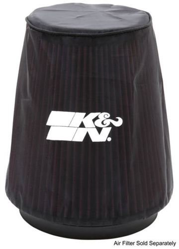 K&amp;N Universal P Cargador seco Envoltura de filtro de aire cónica redonda Negro