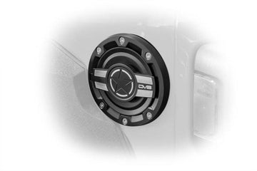 DV8 Offroad 2018+ Jeep JL Puerta de combustible de aluminio para Wrangler 20-Pres