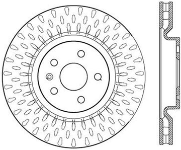StopTech Slotted & Drilled Sport Brake Rotor
