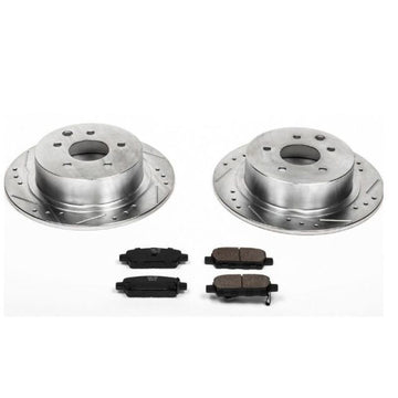 Power Stop 02-06 Nissan Altima Kit de freno trasero Z23 Evolution Sport