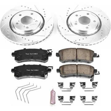 Power Stop 15-17 Honda Odyssey Kit de freno deportivo delantero Z23 Evolution