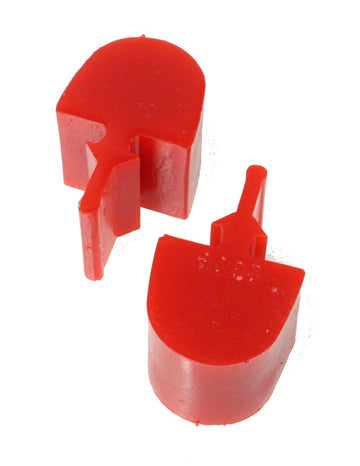 Energy Suspensión GM Pull Thru Style Juego de tope de tope rojo