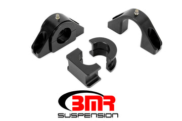 BMR Universal 1.375in Billet Aluminio Barra Estabilizadora Montaje (Delrin) - Negro
