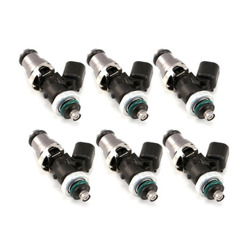 Inyectores Injector Dynamics 2600-XDS - 48 mm de longitud - 14 mm superior - 14 mm inferior junta tórica R35 (juego de 6)