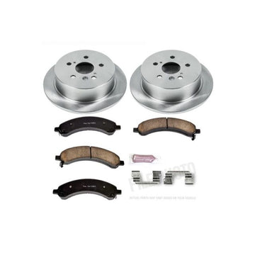 Power Stop 04-06 Lexus RX330 Kit de freno trasero autoespecializado