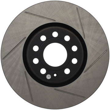 StopTech Power Slot 06-10 Audi A3 / 08-10 TT / 06-09 VW GTI Mlk V/Passat Rotor ranurado delantero izquierdo