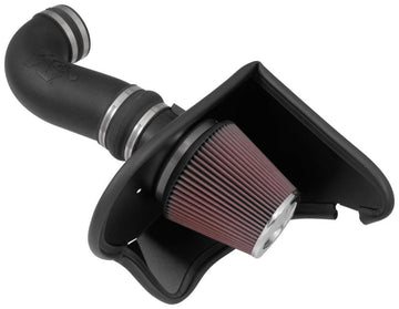 Admisión de rendimiento del cargador de aire K&amp;N 2016 Chevy Camaro SS V8-6.2L