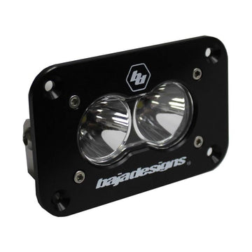 Baja Designs S2 Sport Luz de trabajo LED con patrón de punto empotrado - Transparente