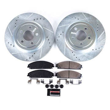 Power Stop 05-19 Chrysler 300 Kit de freno deportivo delantero Z23 Evolution