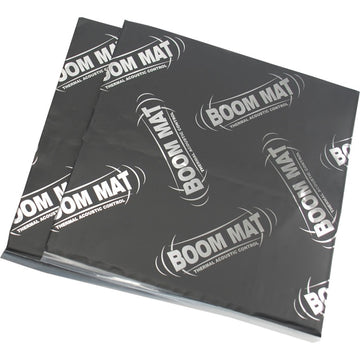 Material de amortiguación DEI Boom Mat - 12 pulg. x 12-1/2 pulg. (2 mm) - 2,1 pies cuadrados - 2 hojas