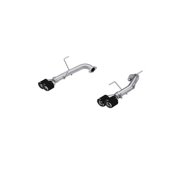 MBRP 2022 Subaru WRX salida trasera doble dividida de 2.5 pulgadas con puntas Quad CF - T304