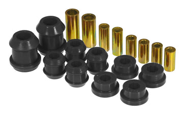 Prothane 92-95 Honda Civic Bujes de brazo de control superior/inferior delantero - Negro