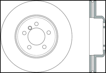 StopTech Sport 14-15 BMW 435i Rotor de freno ranurado delantero derecho