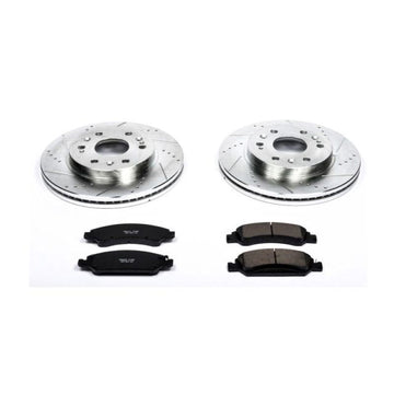Power Stop 08-19 Cadillac Escalade Kit de freno deportivo delantero Z23 Evolution