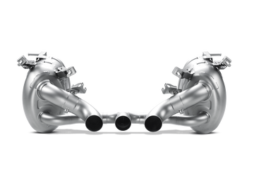 Akrapovic 10-15 Ferrari 458 Italia/458 Spyder Slip-On Line (Titanium) w/ Carbon Tips